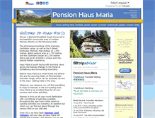 Tablet Screenshot of pensionhausmaria.com